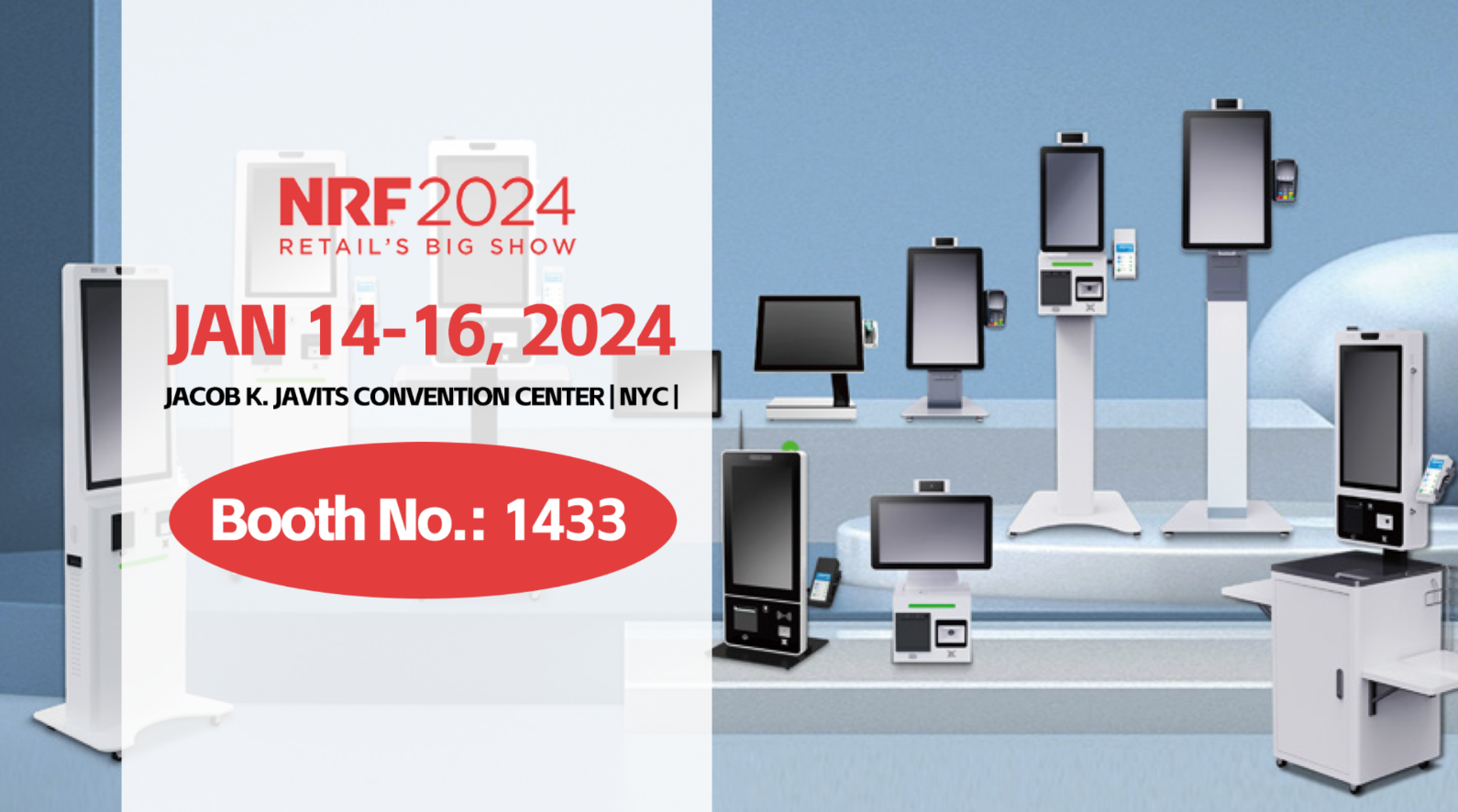 Sui-Yi Unveils Cutting-Edge Self-Service Kiosks at NRF 2024 Retail's Big Show