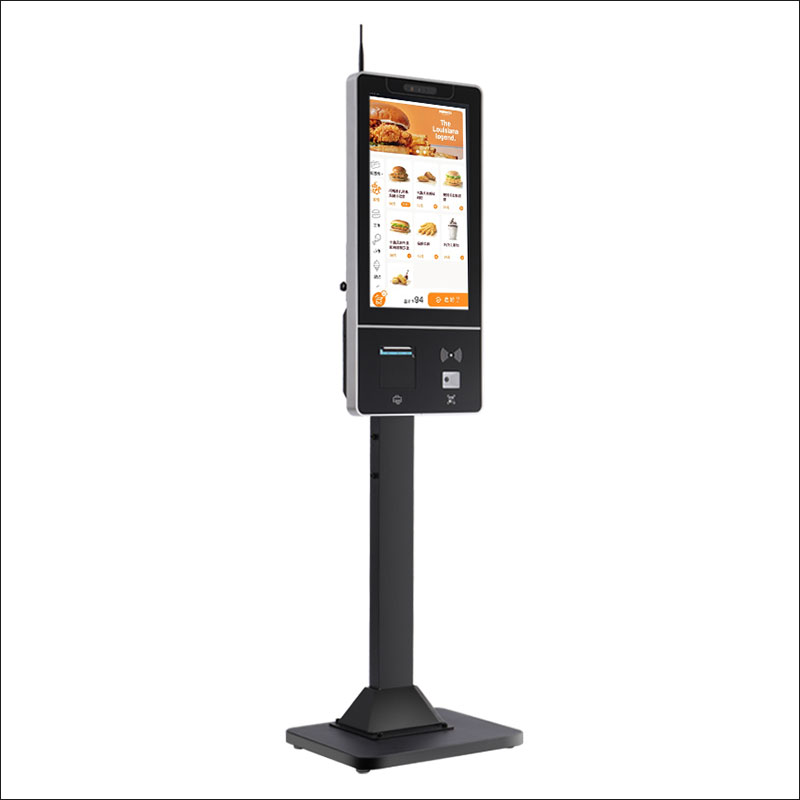 Fast Food Restaurant Self Service Ordering Kiosk