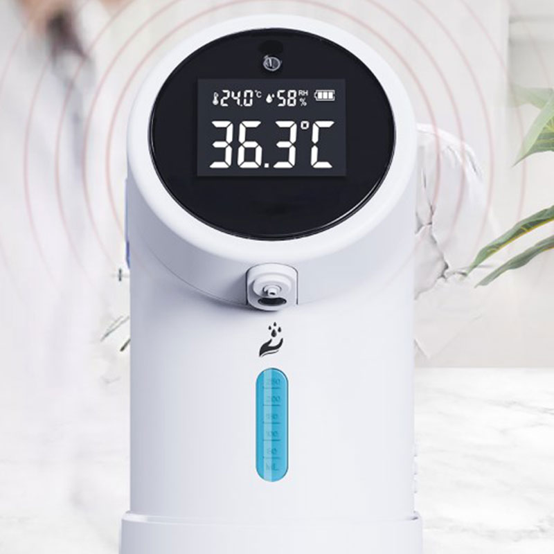 Hand Sanitizer Soap Dispenser Thermometer