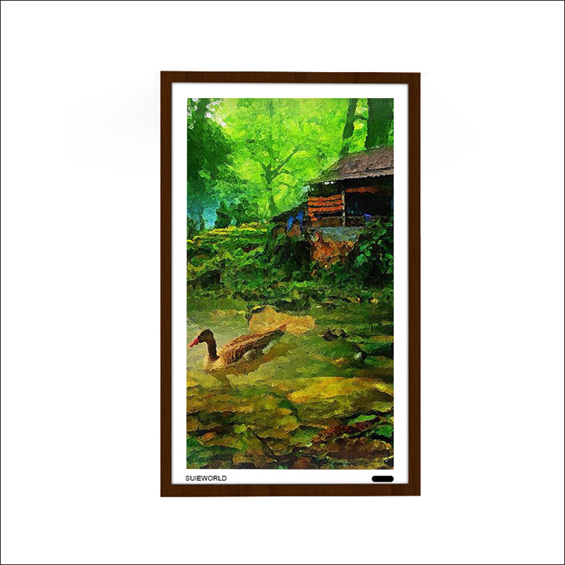 Nft Digital Photo Wood Frame Home Wall Decoration